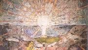 Edvard Munch Sun oil painting reproduction